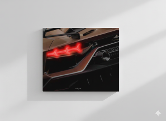 Lamborghini Aventador SVJ (LED Roja)