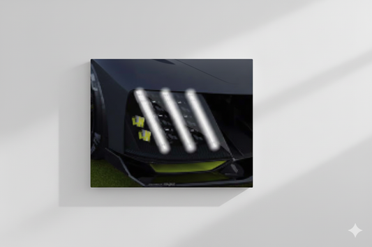 Peugeot 9x8 (LED Blanca)