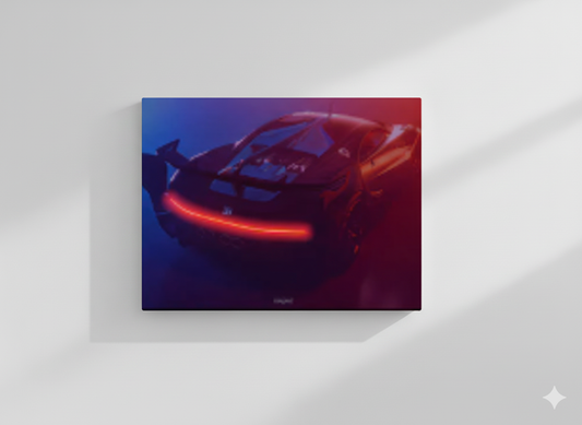 Buggati CHIRON VGT (LED Roja)