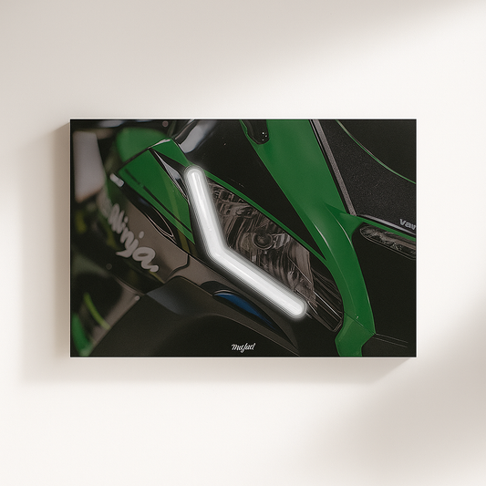 Kawasaki ZX10 R (LED Blanca)