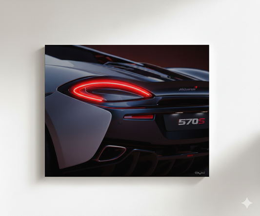 McLaren 570S (LED Roja)